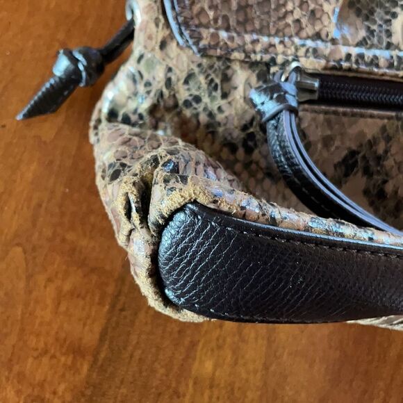 Falchi by Falchi Faux Snakeskin Purse - Picture 7 of 8